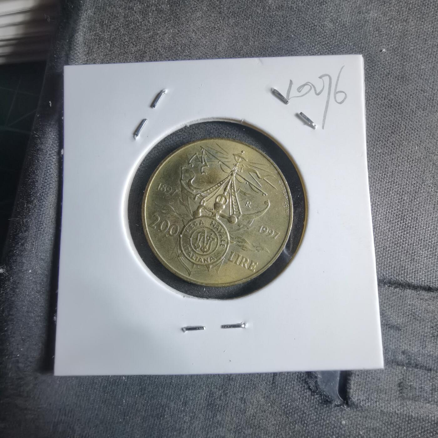 沼泽如烟--第910场 意大利1997年200里拉