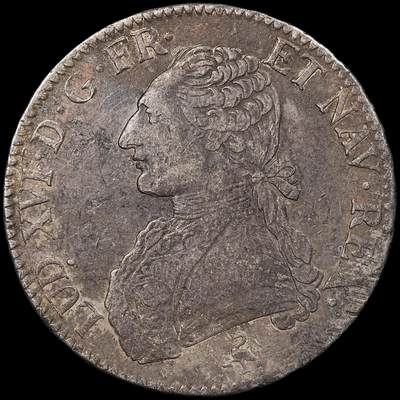 修遠堂世界钱币第九十四期 - 1777年法国埃居大银币 28.99g