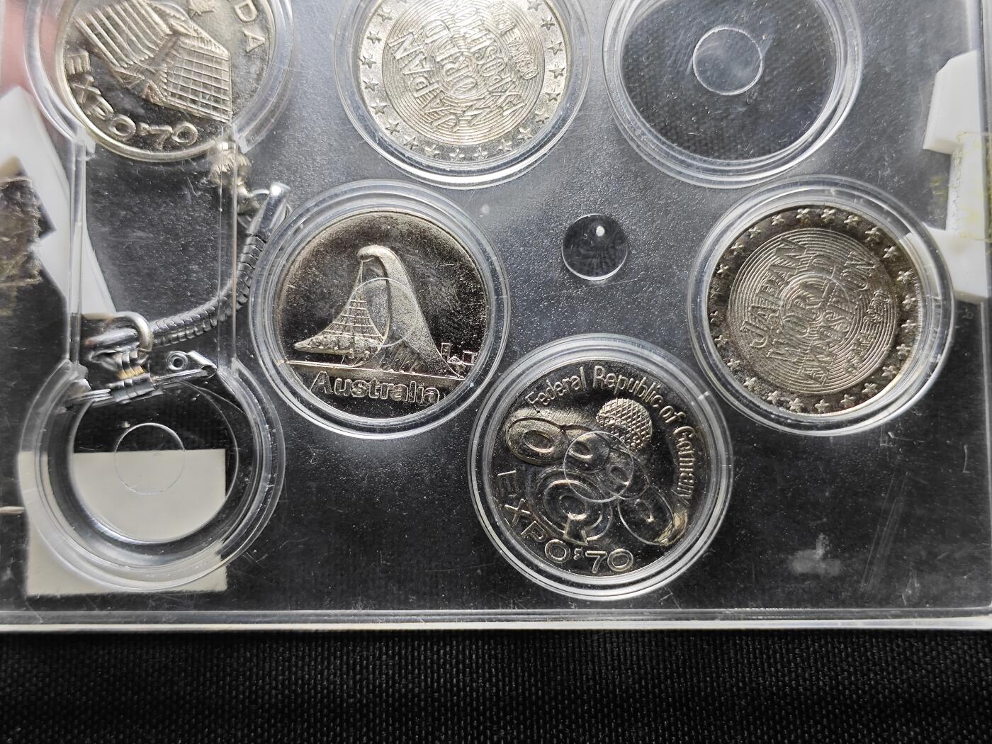 KK钱币收藏小铺 （套币 好品/批量散币 银币）专场  2月预留时间 周末发货  日本万国博览会纪念套章