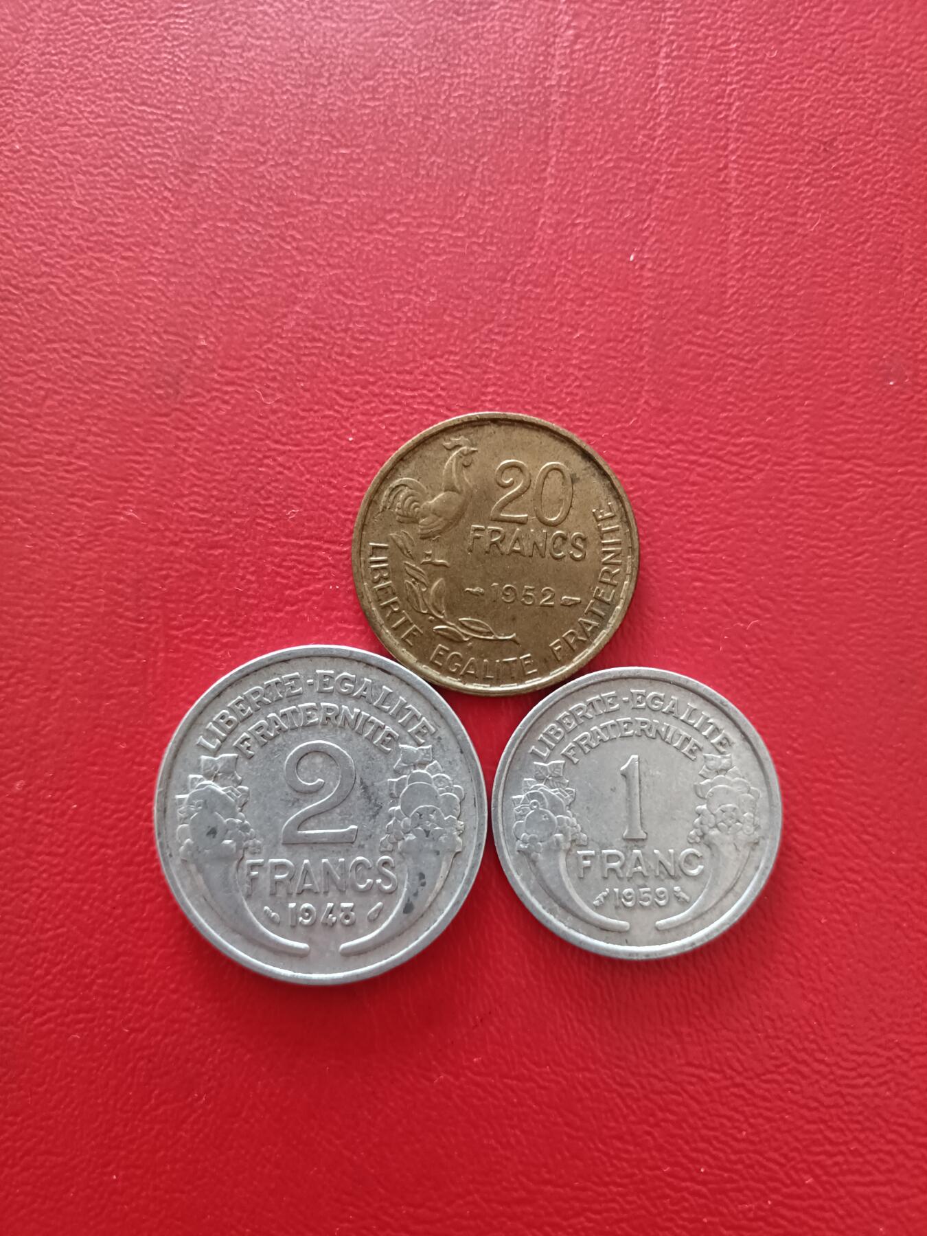 【云涧收藏】第八十场 法国3枚