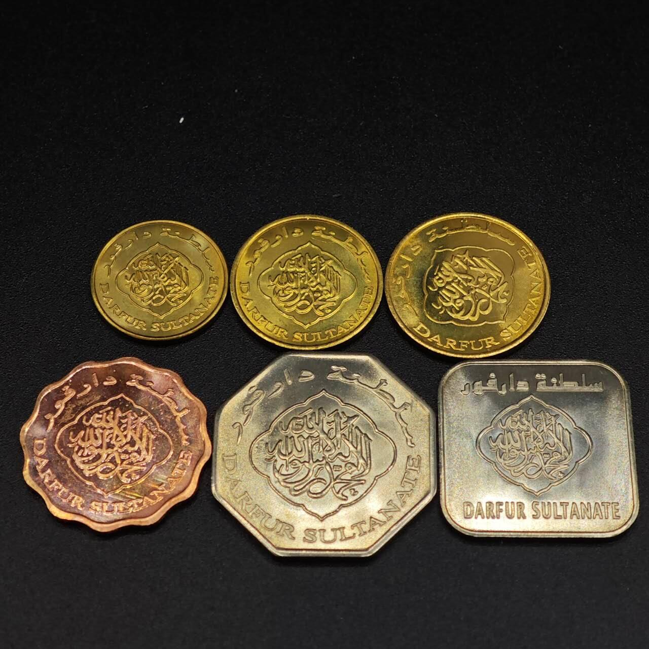 【淘币小摊】实时拍第八百零三拍   散币套币场   满百包邮可预留二周 每周一统一发货   达尔富尔2008年动物6枚