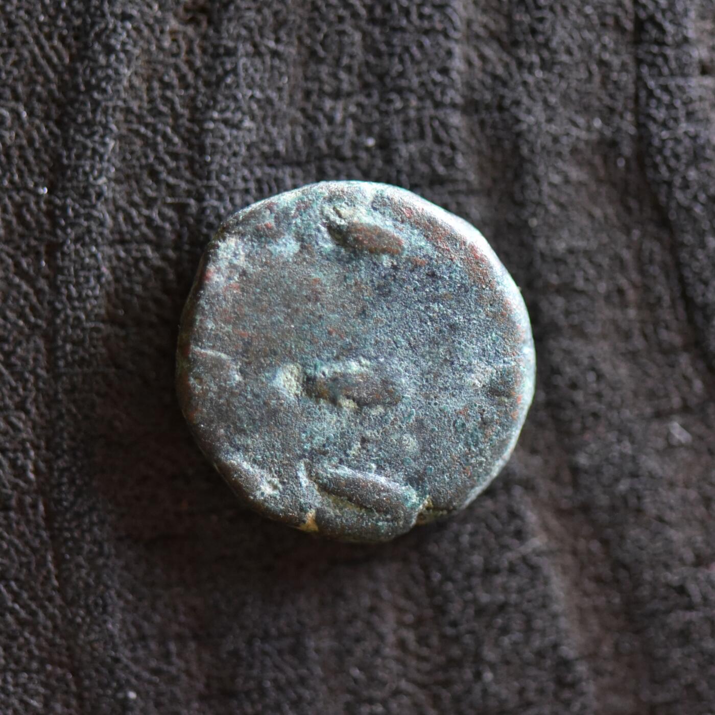 【良泉】第42期【自动场】12月4日晚19.30点开拍！99枚域外古代钱币专场  【藏家出品A】公元1世纪【埃兰】奥罗德斯一世（卡姆纳斯基尔）铜币，3.51克