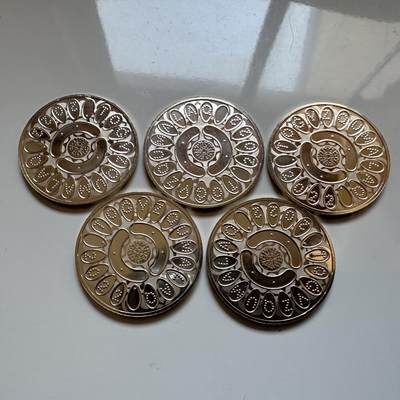 🌹外币初藏🌹🐯2025年第131场  每周二四六晚8️⃣点 接代拍 - 哈萨克斯坦2022年100坚戈纪念币  精制币 5枚组