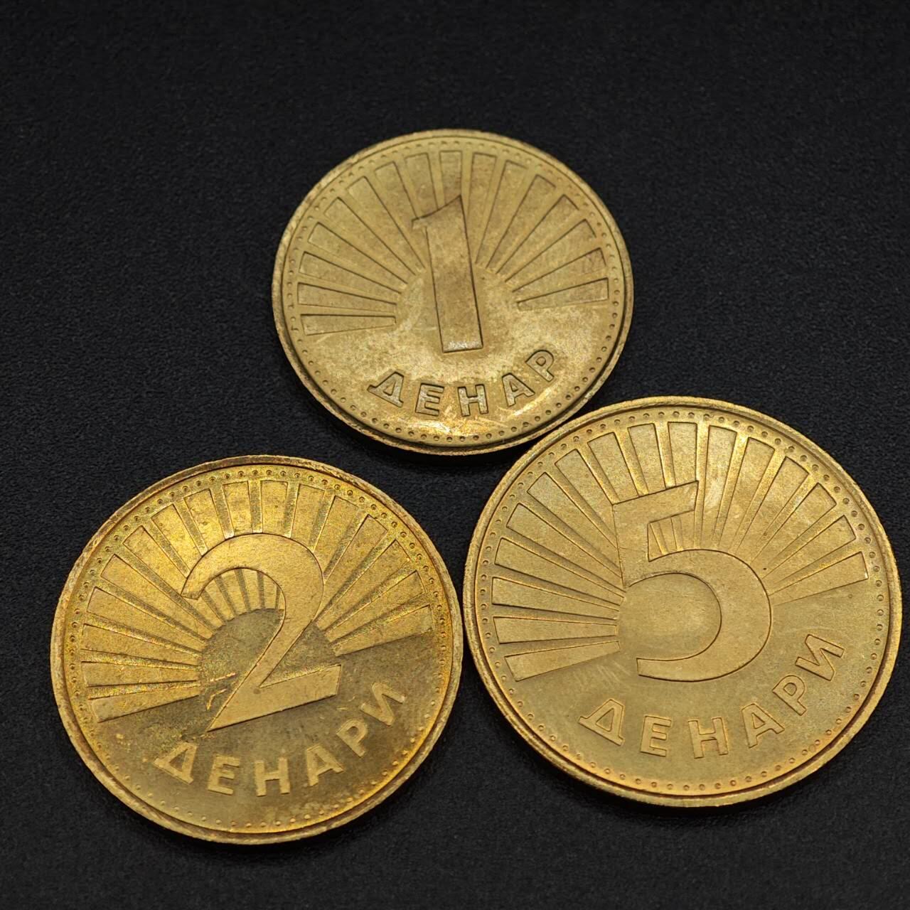 【淘币小摊】实时拍第八百零三拍   散币套币场   满百包邮可预留二周 每周一统一发货   马其顿3枚