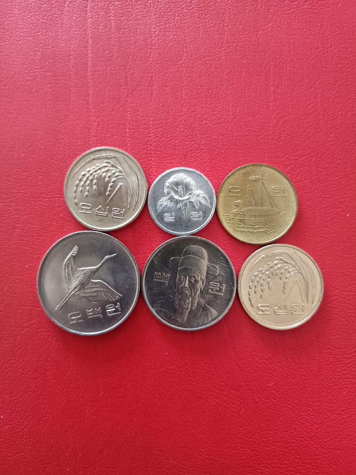 【云涧收藏】第八十场 韩国1983/84年6枚