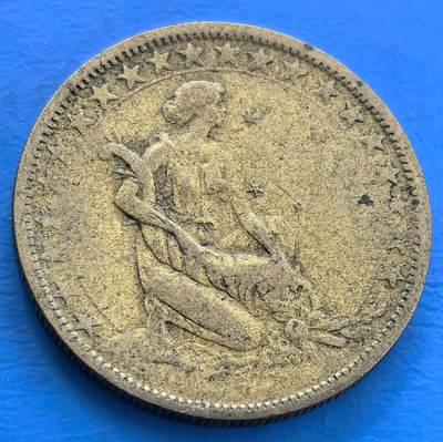 外国优质老铜币银币，未完待续 - 巴西1924年1000瑞斯