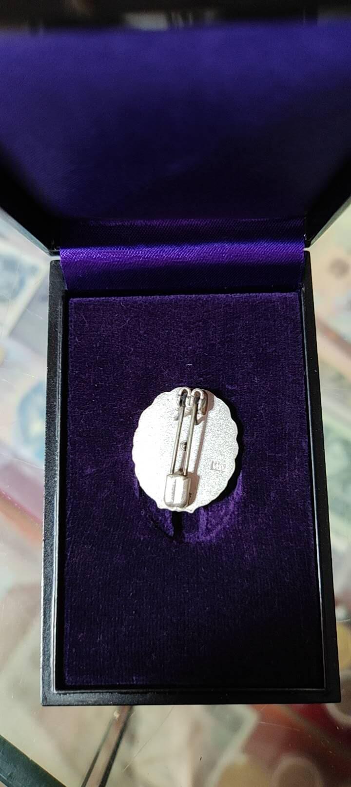 图南收藏 日本铁路银章