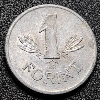 泉币菌-第134场-精品福利场 - 匈牙利1987年1福林硬币铝币好品相 