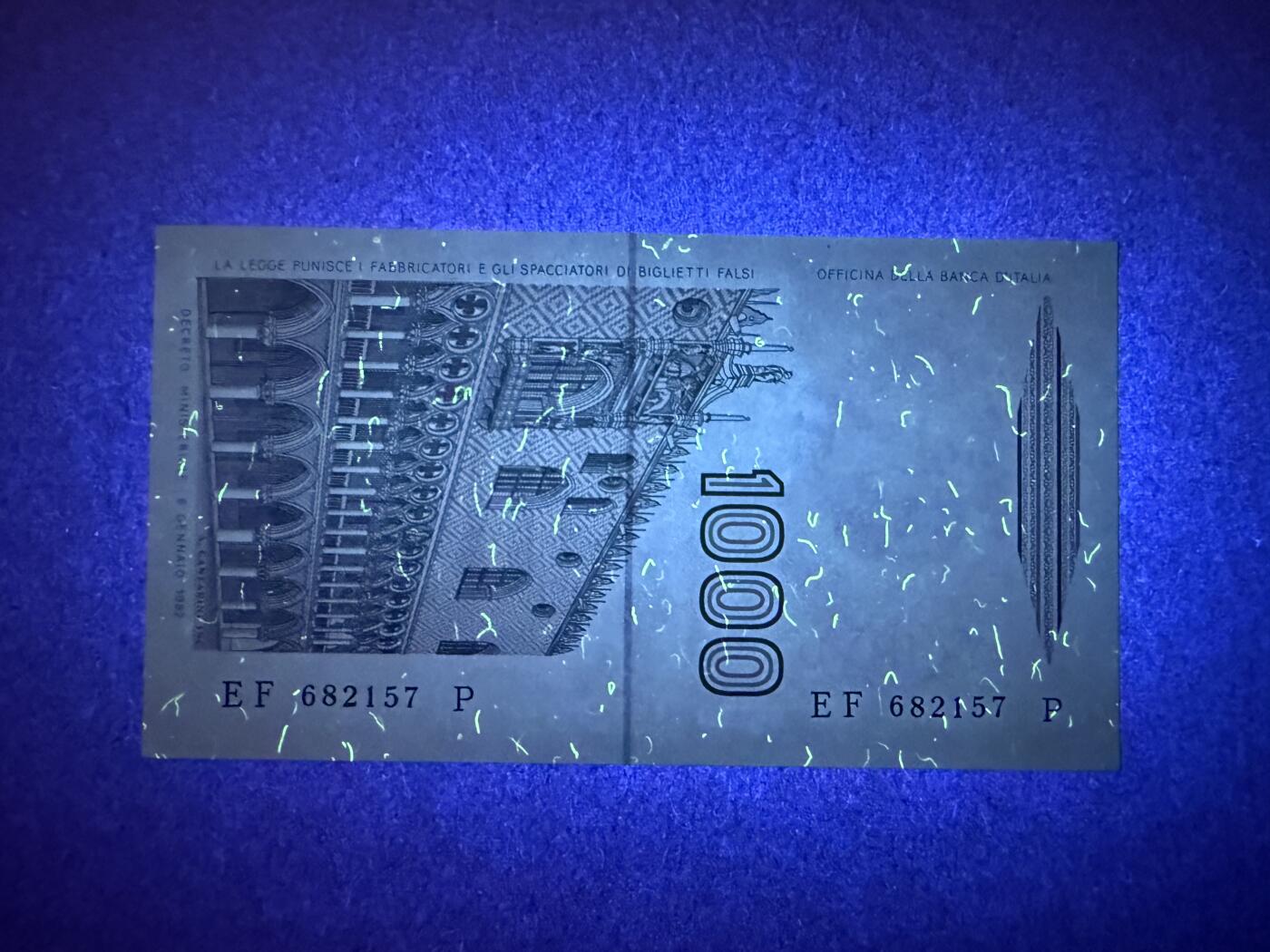 《艾美收藏》第221期-11.23周日黄金场精品荟萃 意大利1000里拉 UNC 1982年 意大利旅行家马可波罗 无4