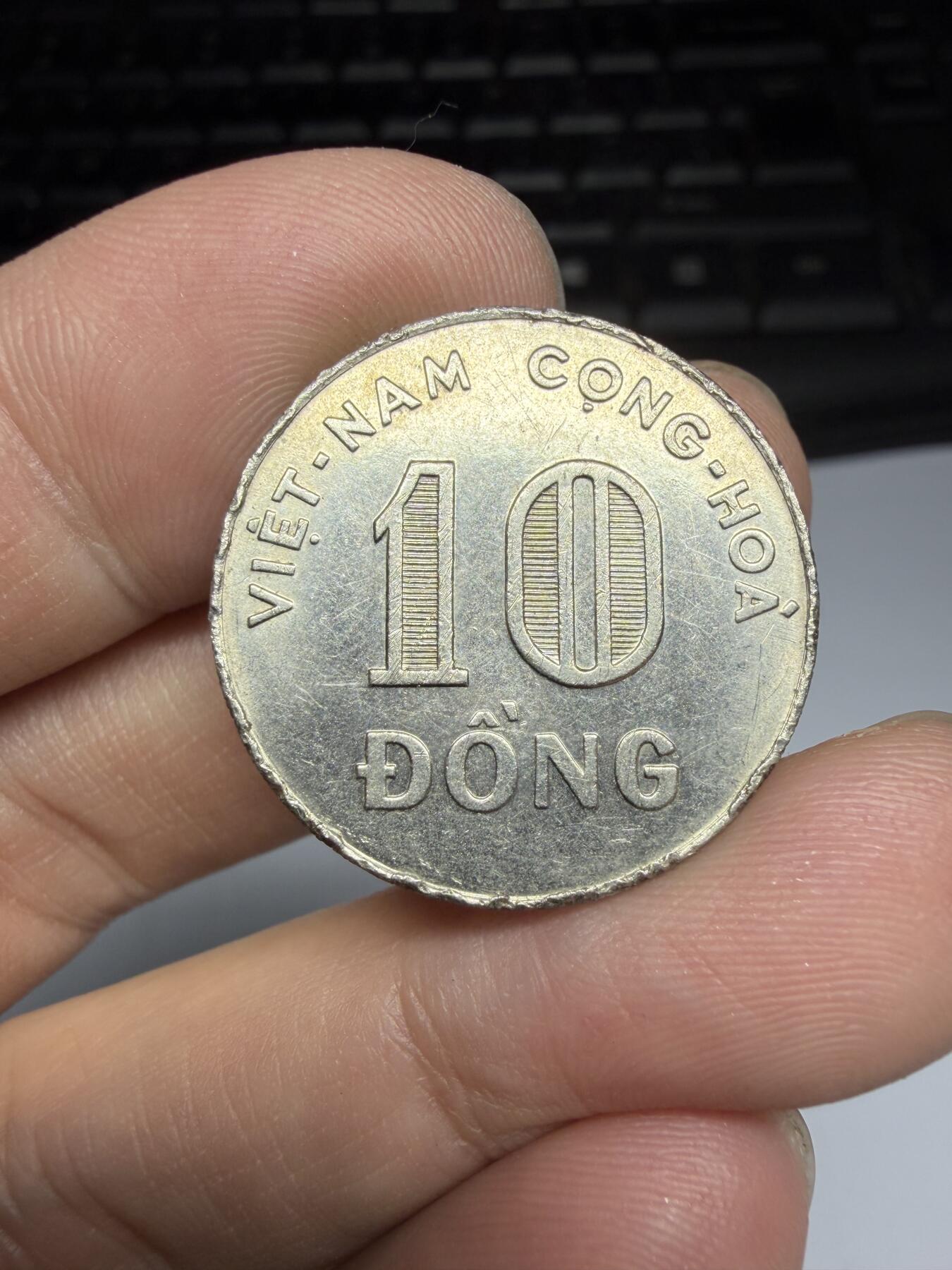 2025年集古藏今外币拍卖第十期-第8场—（总第288拍），可以寄存60天，满160元包邮。 1970年南越10盾