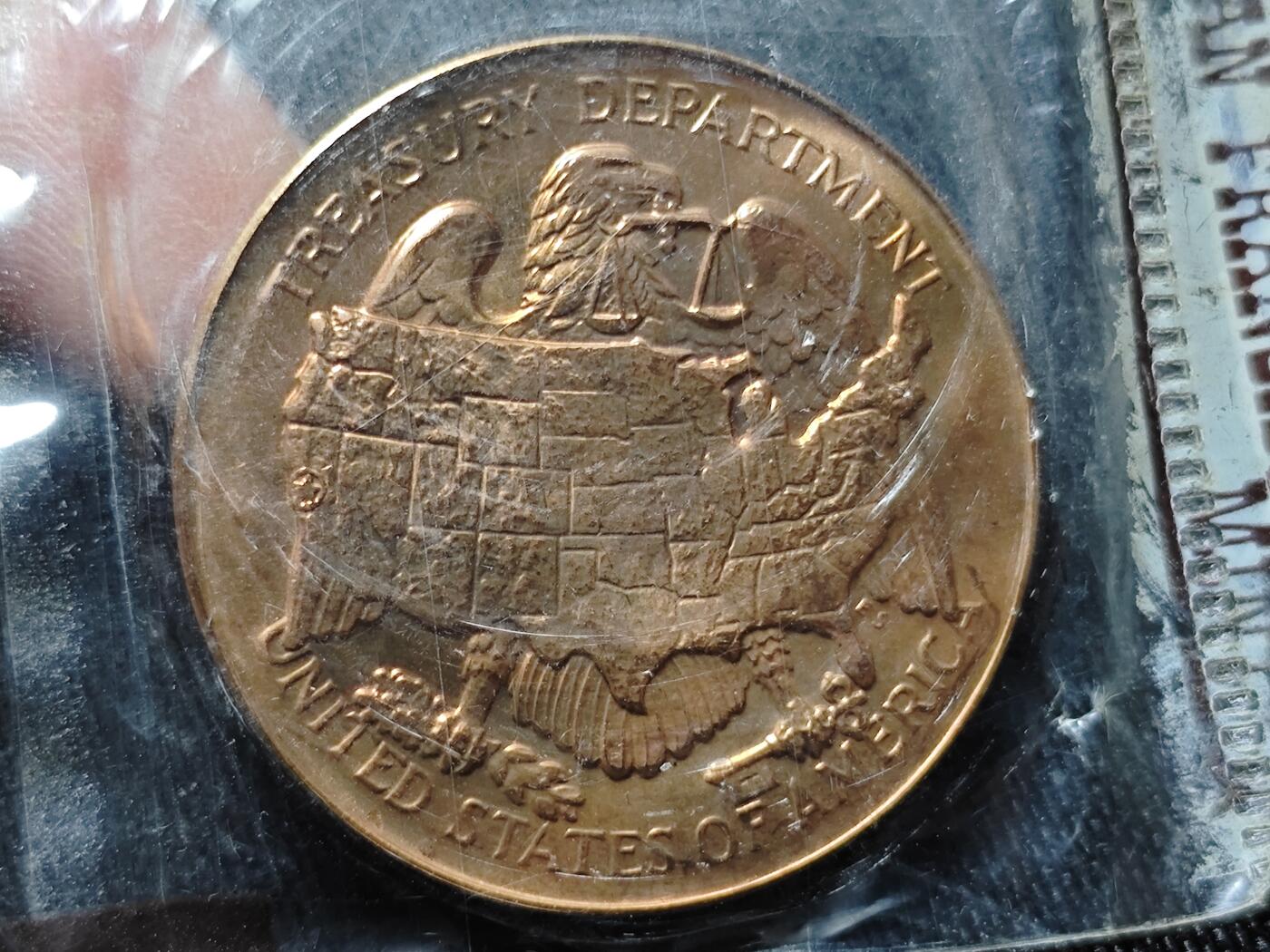 KK钱币收藏小铺 （套币 好品/批量散币 银币）专场  2月预留时间 周末发货  美国官方造币厂纪念铜章 原封