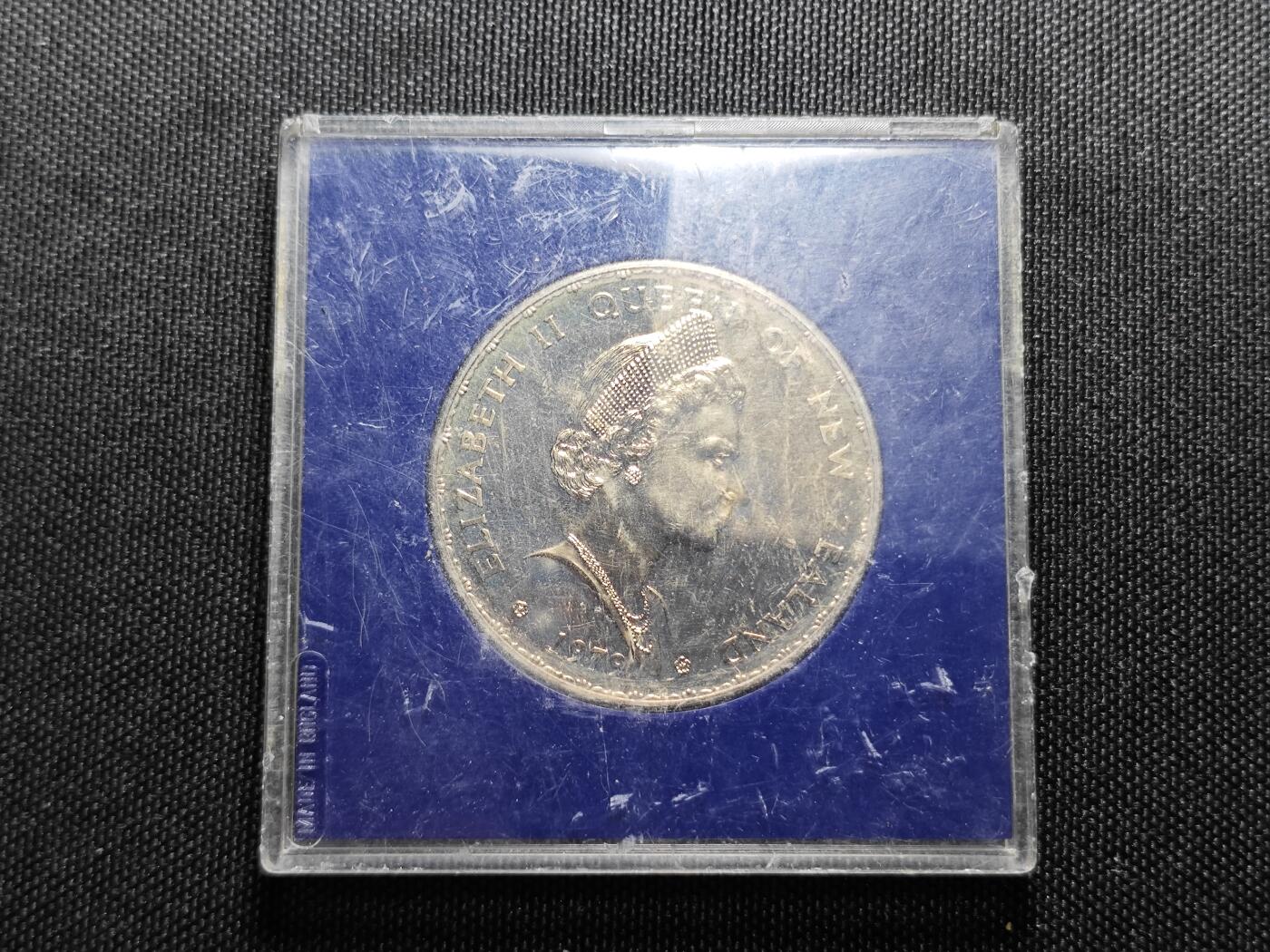 KK钱币收藏小铺 （套币 好品/批量散币 银币）专场  2月预留时间 周末发货  1979新西兰1元克朗形纪念币