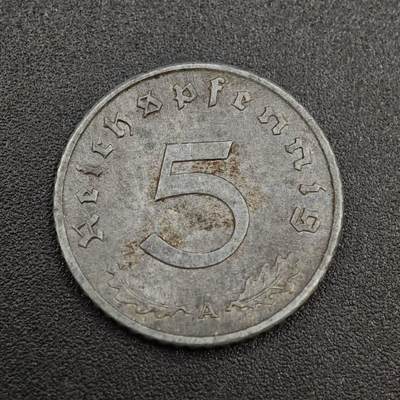 【淘币小摊】实时拍第八百零三拍   散币套币场   满百包邮可预留二周 每周一统一发货   - 德国1941年5芬妮锌币