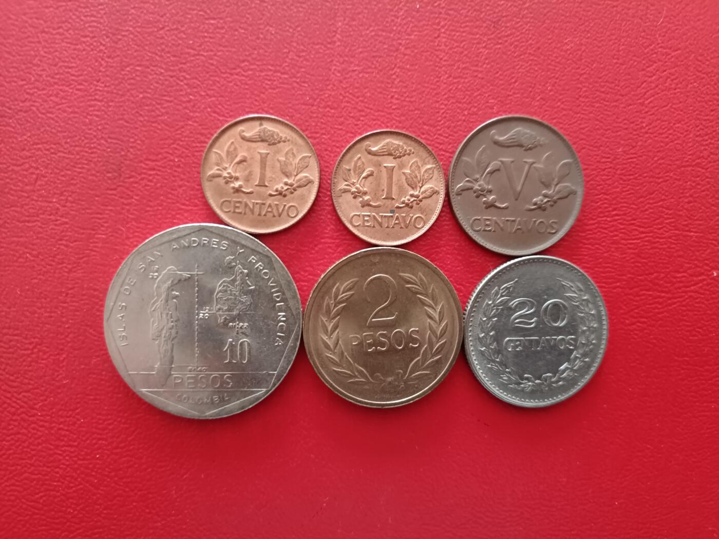 【云涧收藏】第八十场 哥伦比亚6枚