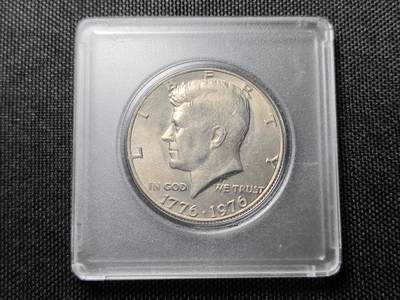 KK钱币收藏小铺 （套币 好品/批量散币 银币）专场  2月预留时间 周末发货 -  美国建国200周年50分 纪念币 好品