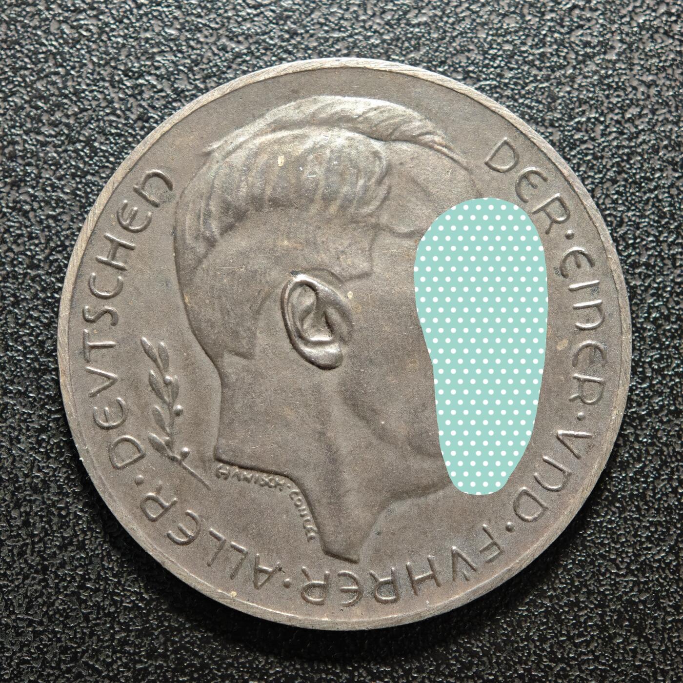 【德藏】世界币章拍卖第154期（拍品征集中~欢迎藏友联系） 1939年 德国吞并奥地利银章 特别版 年份无月日  直径约：36.2mm；重约：21.3g（原图请联系客服）