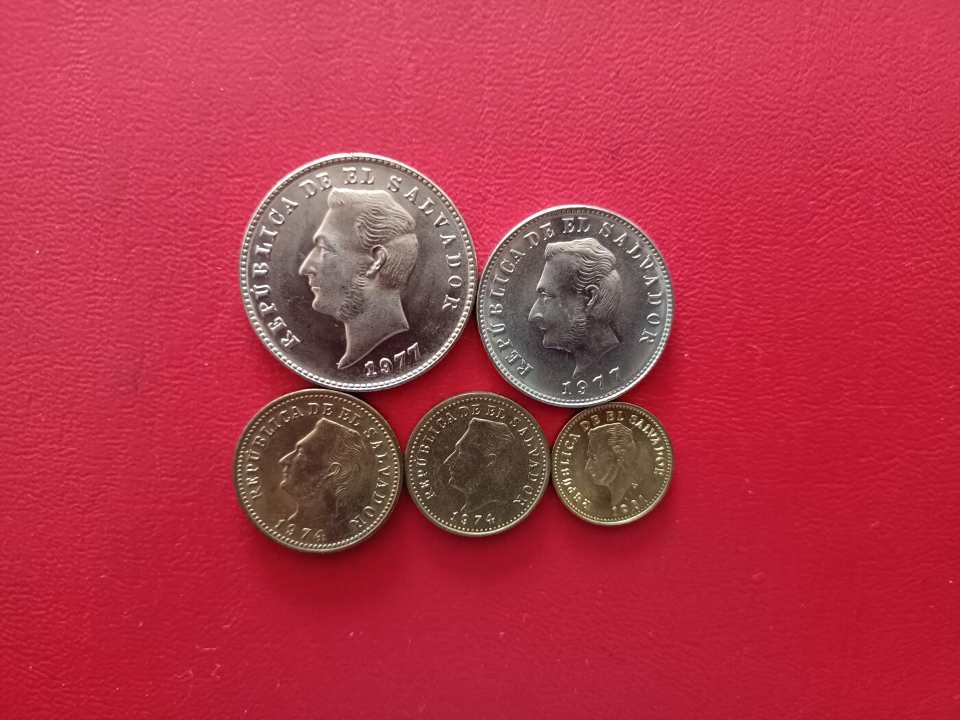 【云涧收藏】第八十场 萨尔瓦多1964年～1981年5枚套