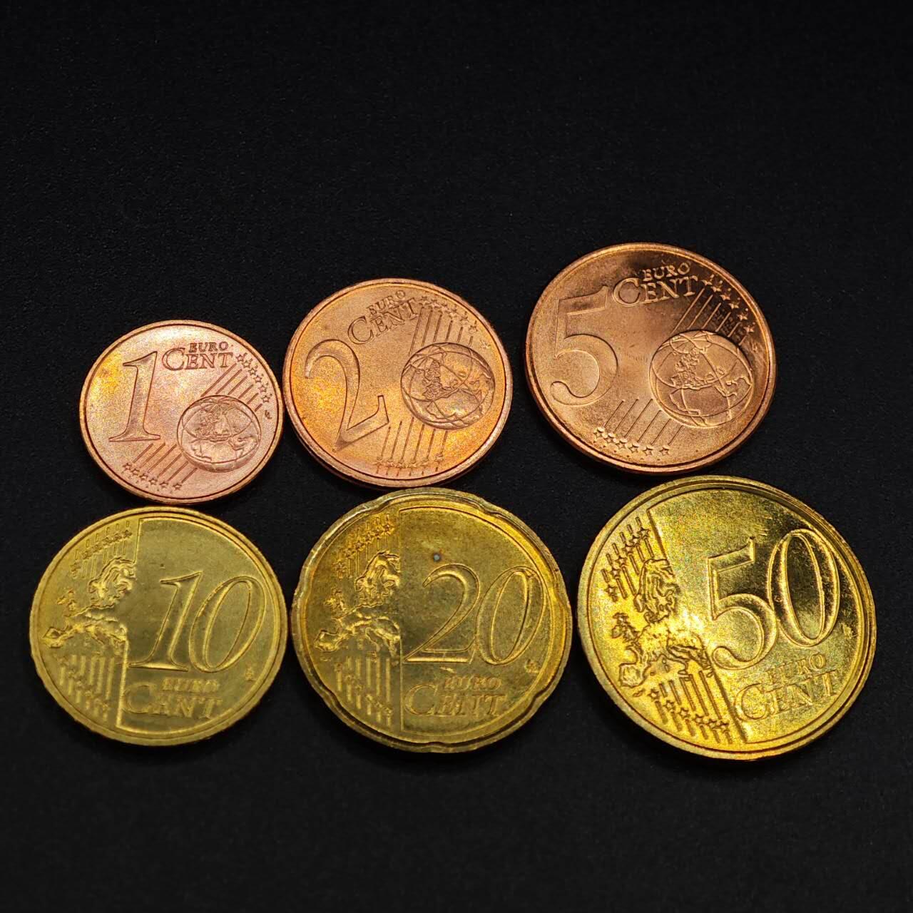 【淘币小摊】实时拍第八百零三拍   散币套币场   满百包邮可预留二周 每周一统一发货   马耳他2008年6枚欧元版