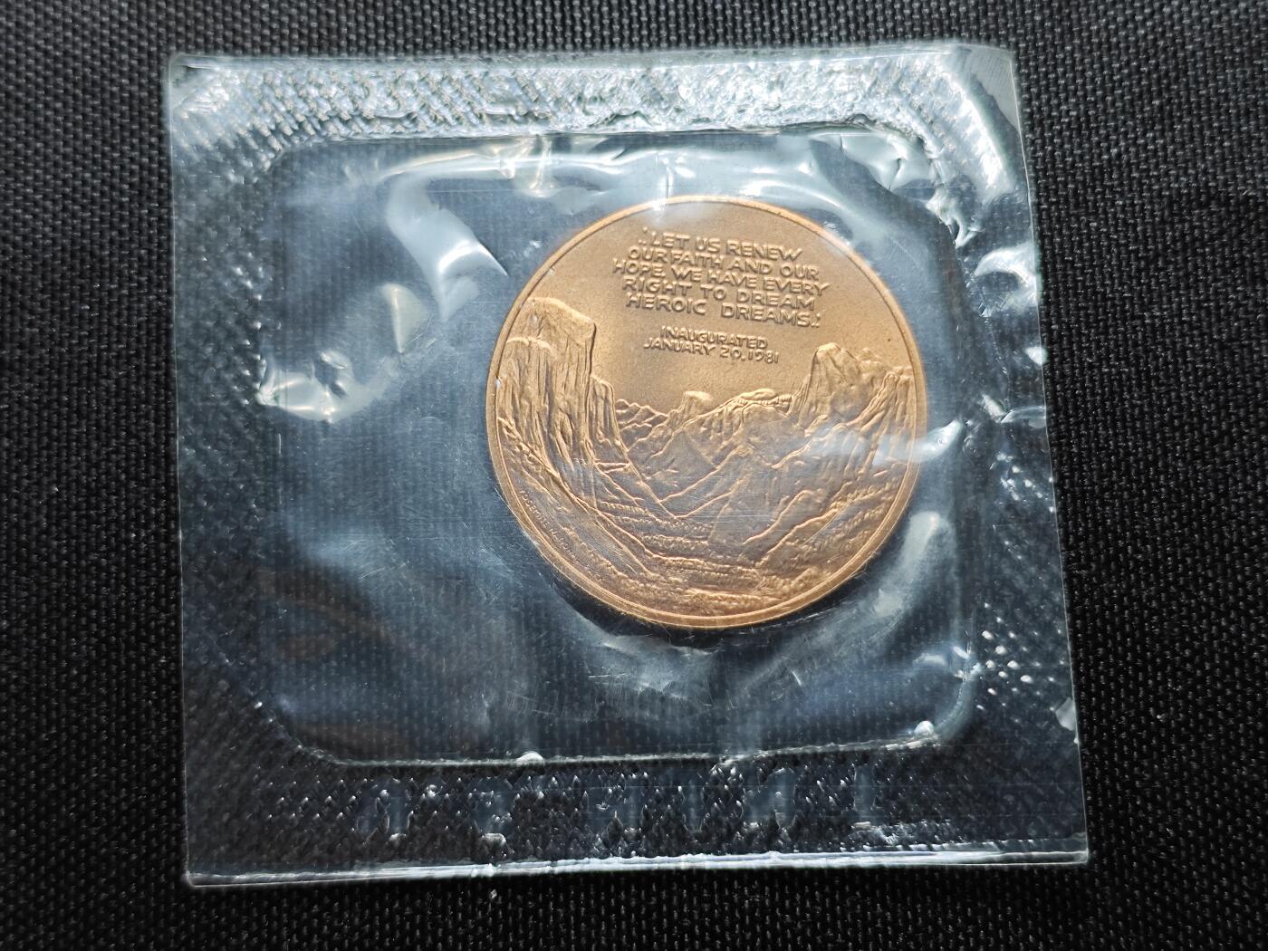 KK钱币收藏小铺 （套币 好品/批量散币 银币）专场  2月预留时间 周末发货   美国总统纪念铜章 原封