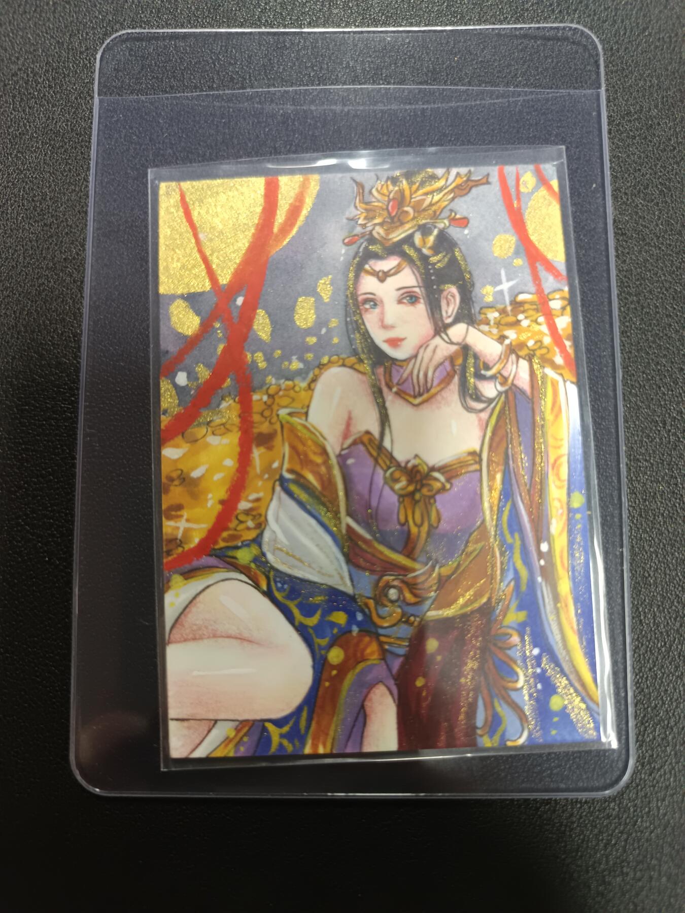 天玑星卡拍第141期《11.24周一截拍》持续收拍收评中 满赠卡需备注 【手绘卡】GTH millionaire 画师槿一 手绘卡