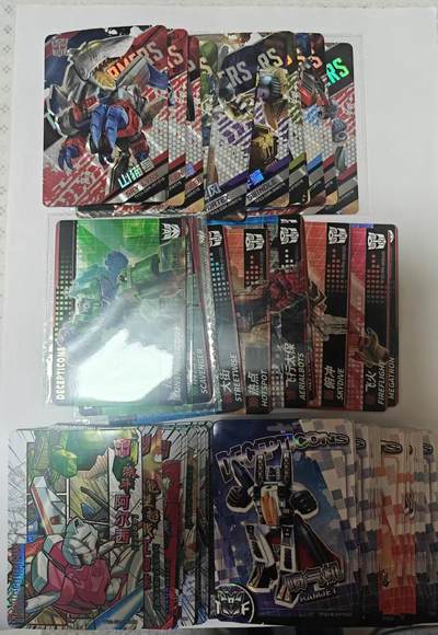 龙虎卡牌六四场 （无佣金，周六结拍，欢迎送拍） - 68张不重复 卡游变形金刚 