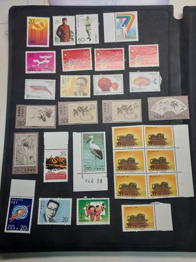 博彦收藏  RU 11月29日 8点 邮票专场 - 编年新票一图，具体以图片为主，大部分全品