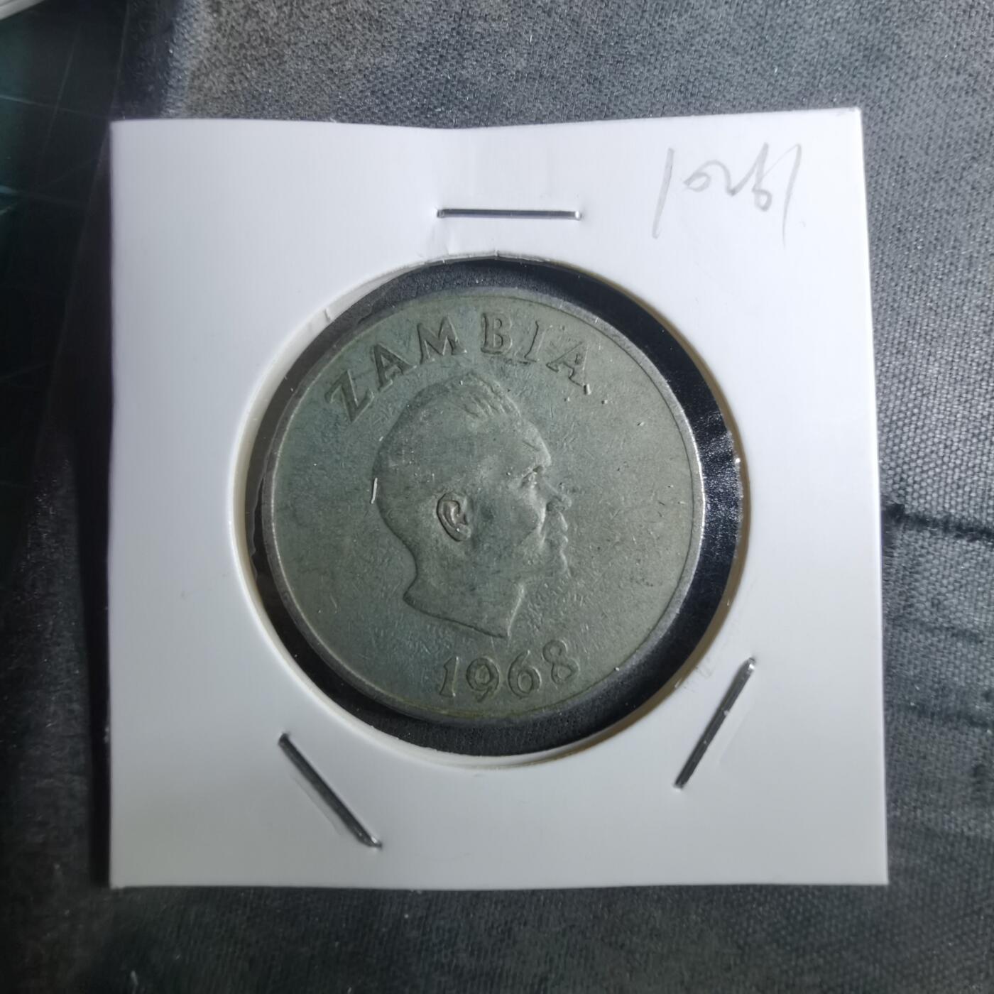 沼泽如烟--第910场 赞比亚1968年20恩韦