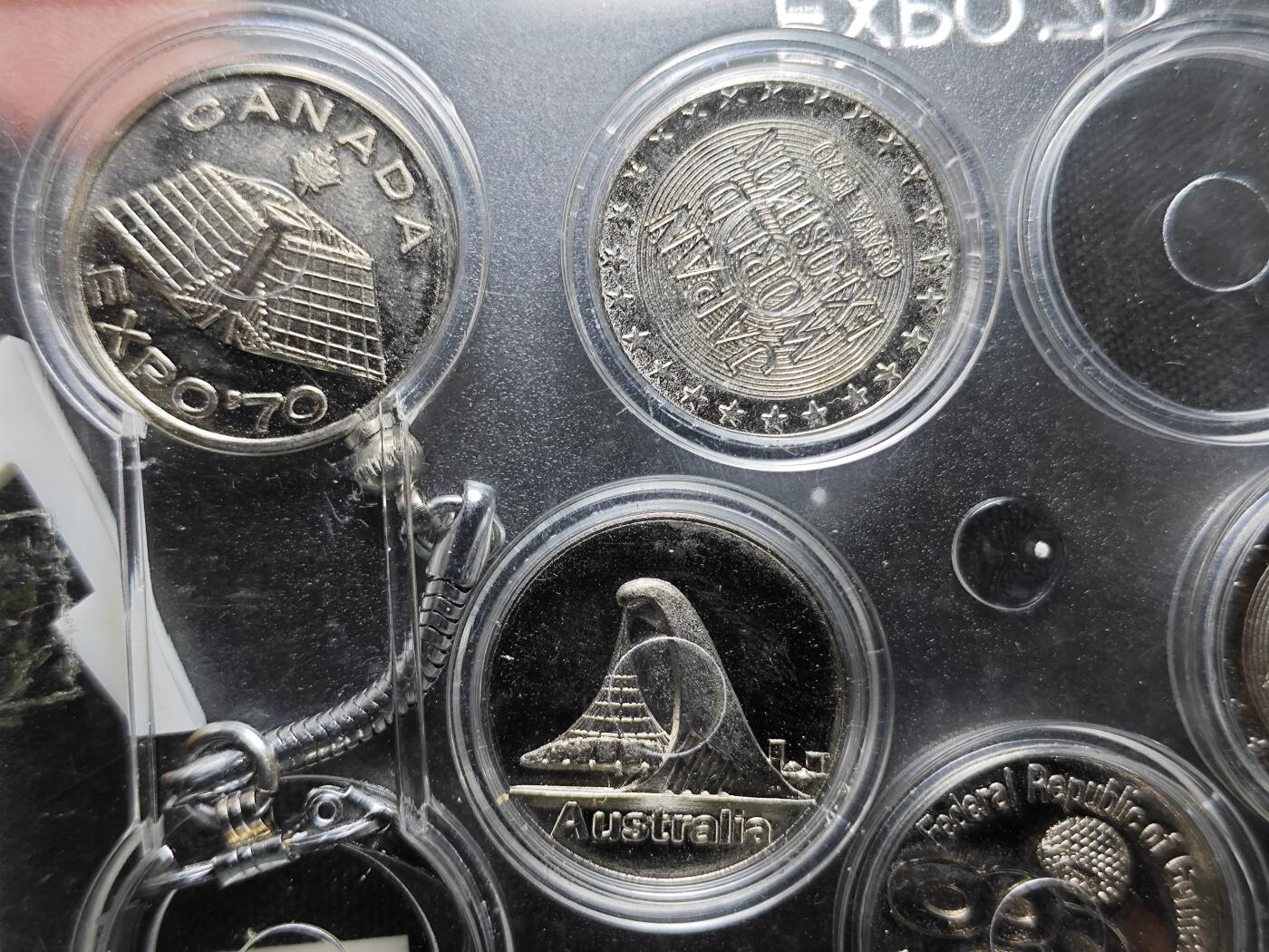 KK钱币收藏小铺 （套币 好品/批量散币 银币）专场  2月预留时间 周末发货  日本万国博览会纪念套章