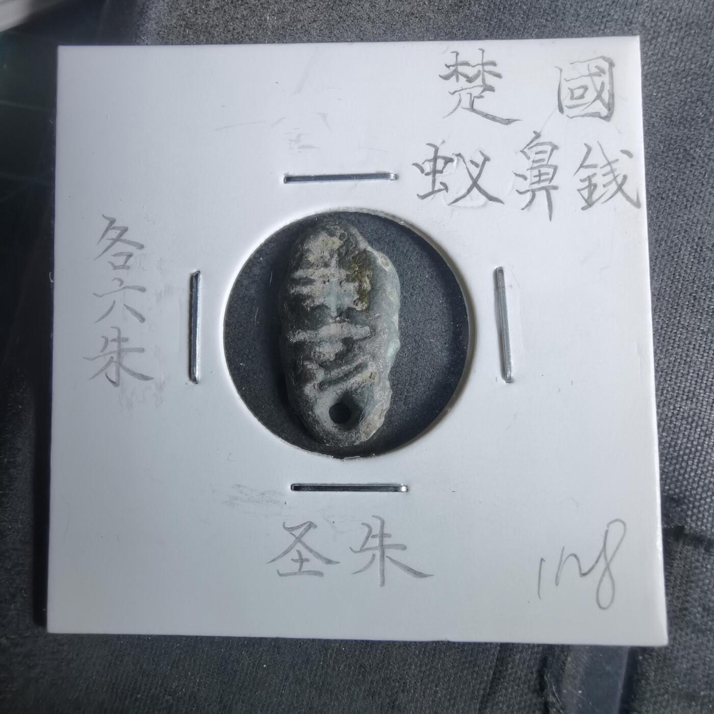 沼泽如烟--第911场 楚国蚁鼻钱  各六朱