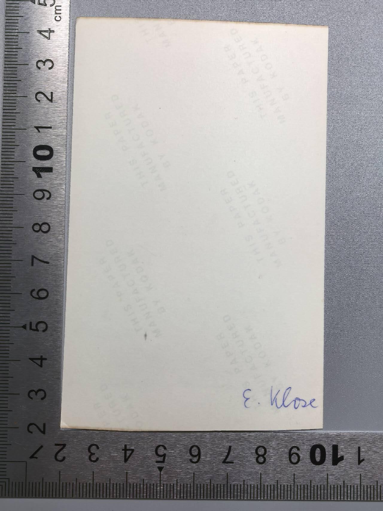 小驴勋章奖章收藏11月22日周六晚六点拍卖（珍爱和平，收藏战争，铭记历史，勿忘国耻，忠党爱国。有偿代拍，送拍规则在简介最后，参拍须阅读规则后再参拍，关系到运费包装发货时效真假辨别等关键信息，拍卖时不再发原图，看大图店主微信码在拍卖店铺介绍里） Erwin Klose战后亲签