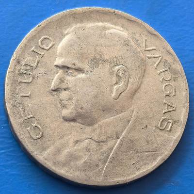 外国优质老铜币银币，未完待续 - 巴西1940年400瑞斯