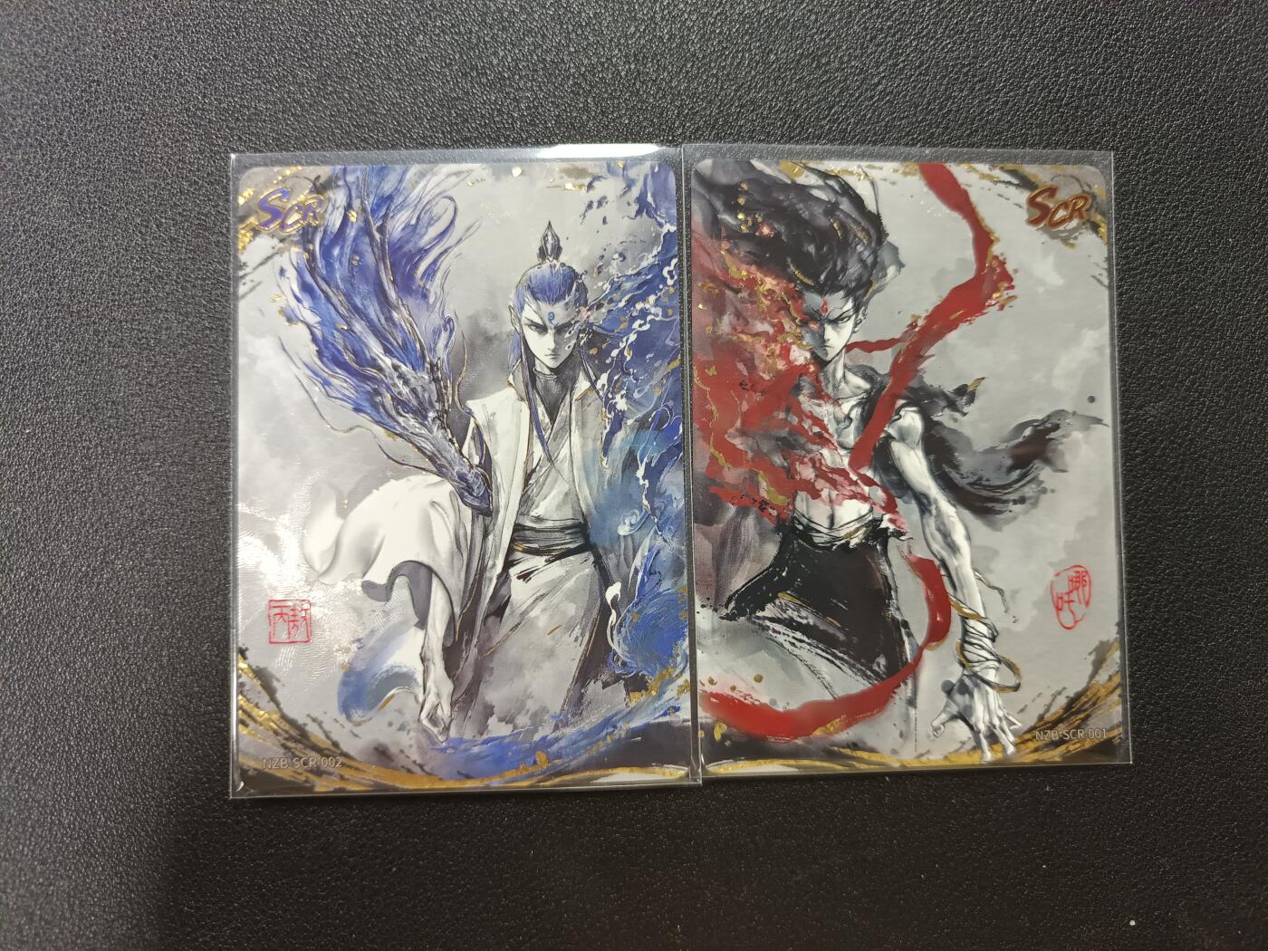 天玑星卡拍第141期《11.24周一截拍》持续收拍收评中 满赠卡需备注 卡游 哪吒之魔童闹海 哪吒 敖丙 SCR两张