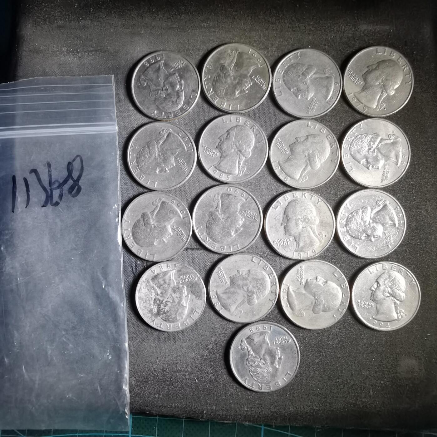 沼泽如烟--第911场 美国25分17枚