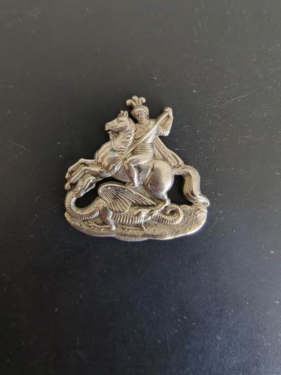 老王徽章第165期 - 英国圣乔治屠龙徽章