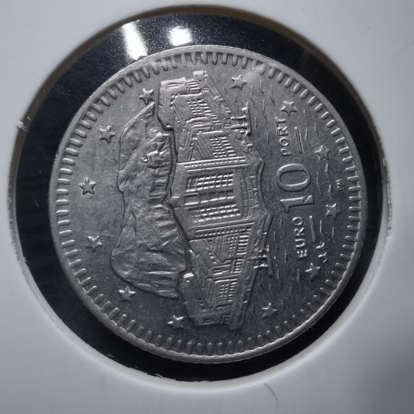 沼泽如烟--第912场 直布罗陀2003年10便士