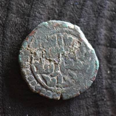 【良泉】第42期【自动场】12月4日晚19.30点开拍！99枚域外古代钱币专场  - 公元1180–1205年【丝绸之路】东喀喇汗国，优素福·阿尔斯兰·汗，法尔斯铜币，6.32克