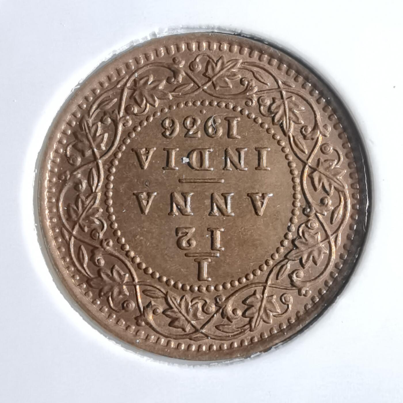 沼泽如烟--第912场 荷属东印度1936年十二分之一安娜