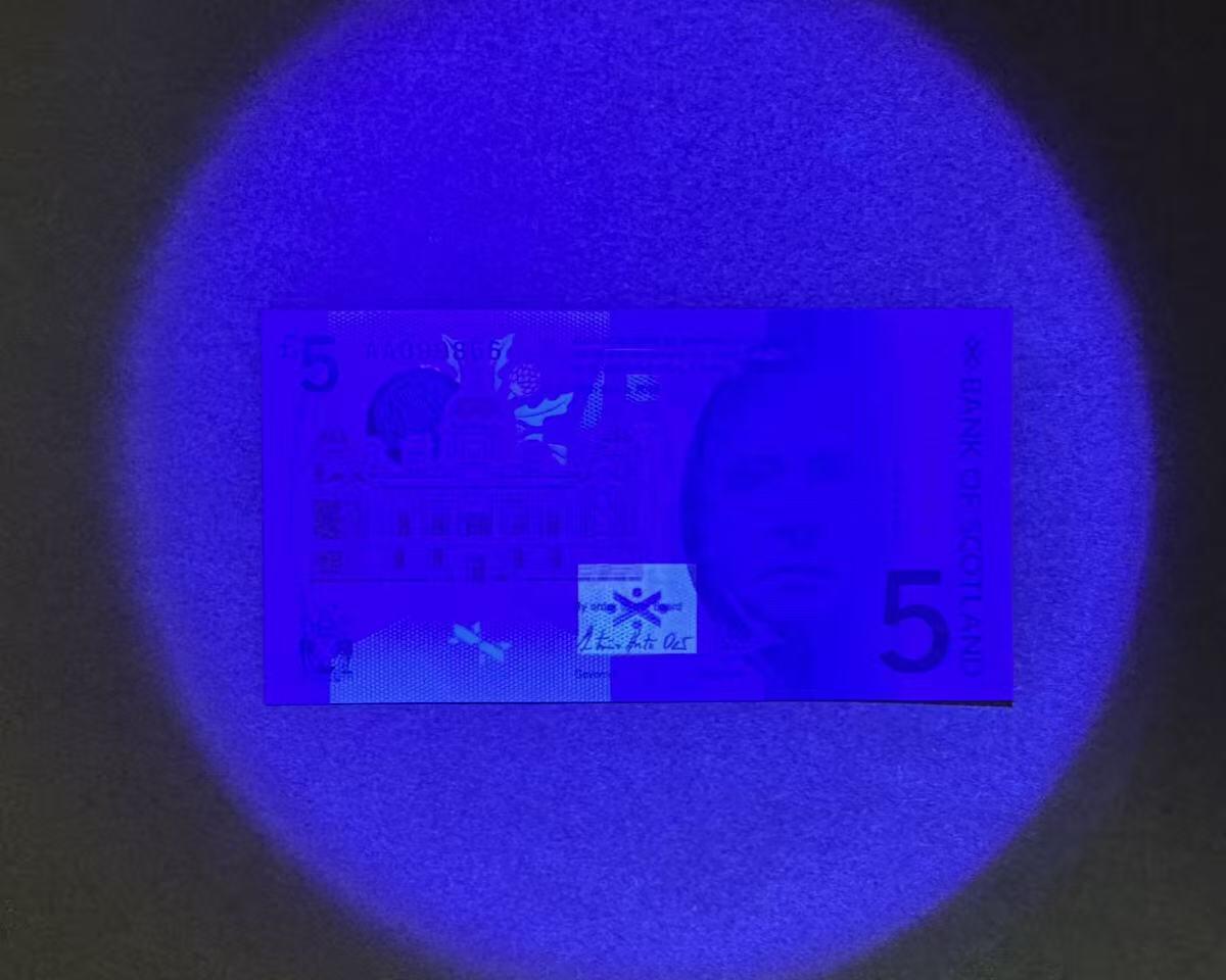 【Blue Auction】世界纸币精拍第754期——18级TOP拍卖/信誉/品质/专业/高效💫 【AA冠倒置号】苏格兰 2016年5镑 全新UNC