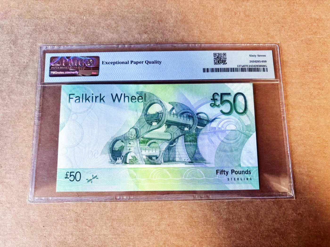 【Blue Auction】世界纸币精拍第754期——18级TOP拍卖/信誉/品质/专业/高效💫    【百位小号无47 获奖钞】苏格兰 2007年50镑 PMG67EPQ 高分