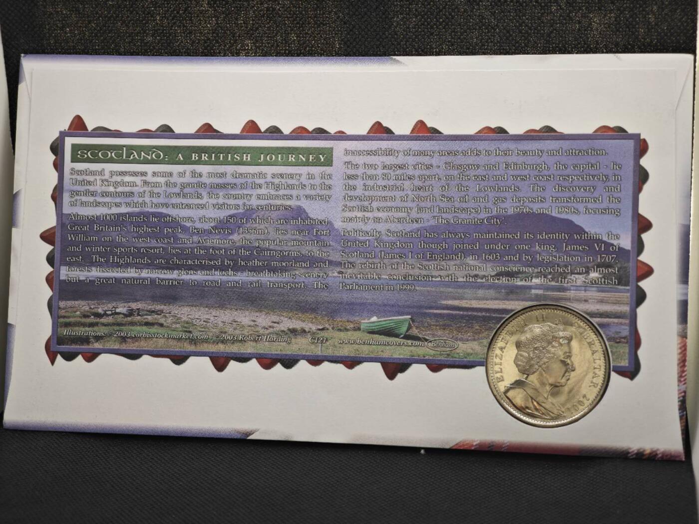 【淘币小摊】限时拍第八百零七拍  克朗币邮币封场  满百包邮可预留两周  周一统一发货    直布罗陀2001年维多利亚时代克朗纪念币邮币封