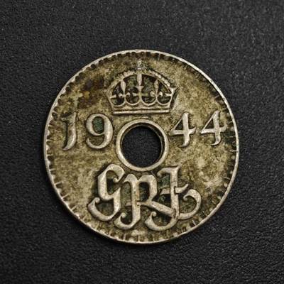 【淘币小摊】实时拍第八百零四拍   散币银币场   满百包邮可预留二周 每周一统一发货   - 英属几内亚1944年3便士镍币