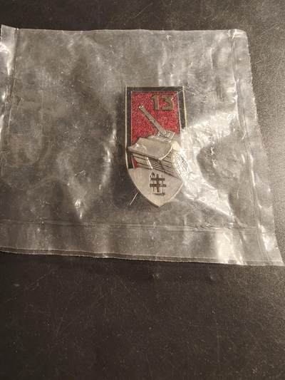 老王徽章第165期 - 法国第13工兵团证章