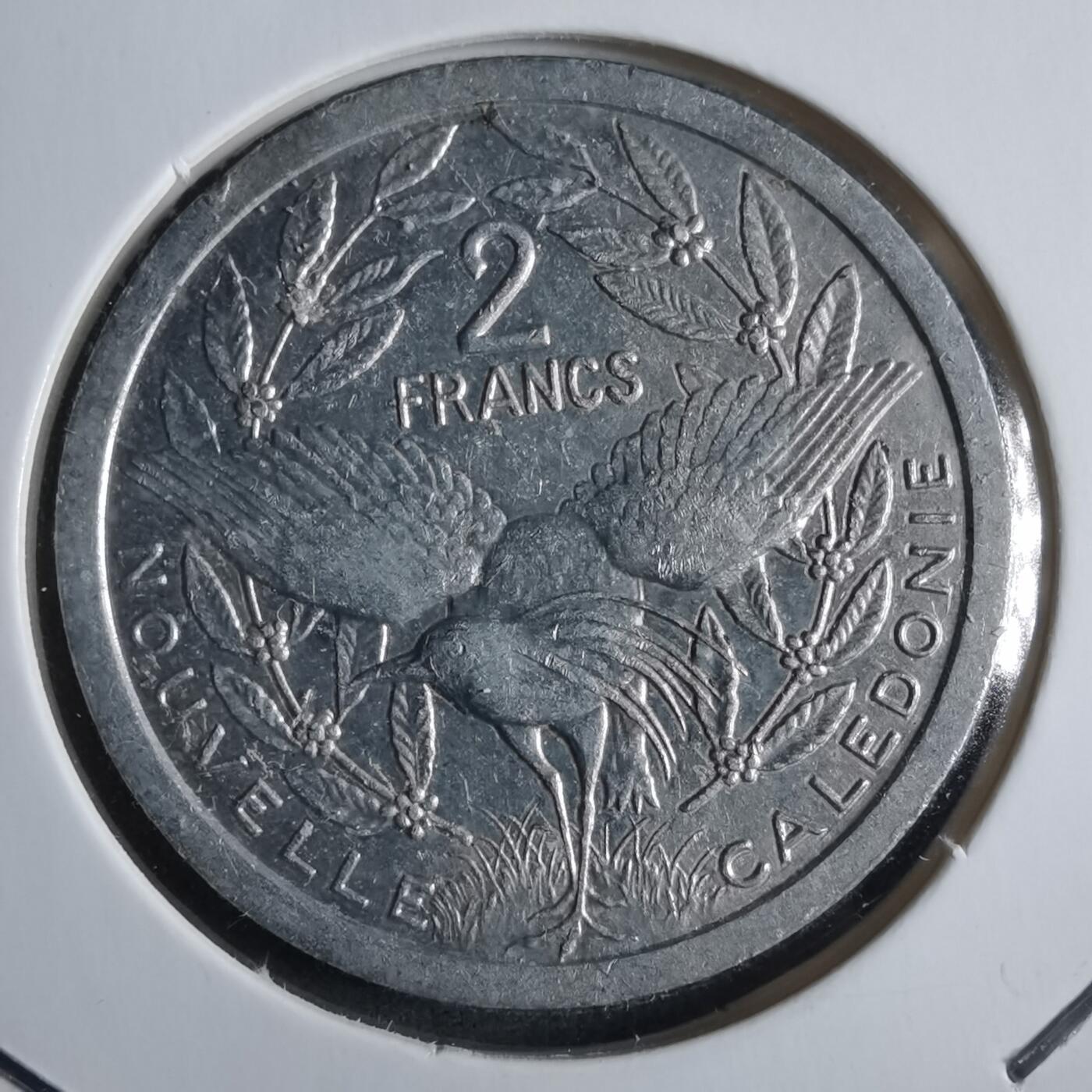 沼泽如烟--第912场 法属新喀里多尼亚1987年2法郎