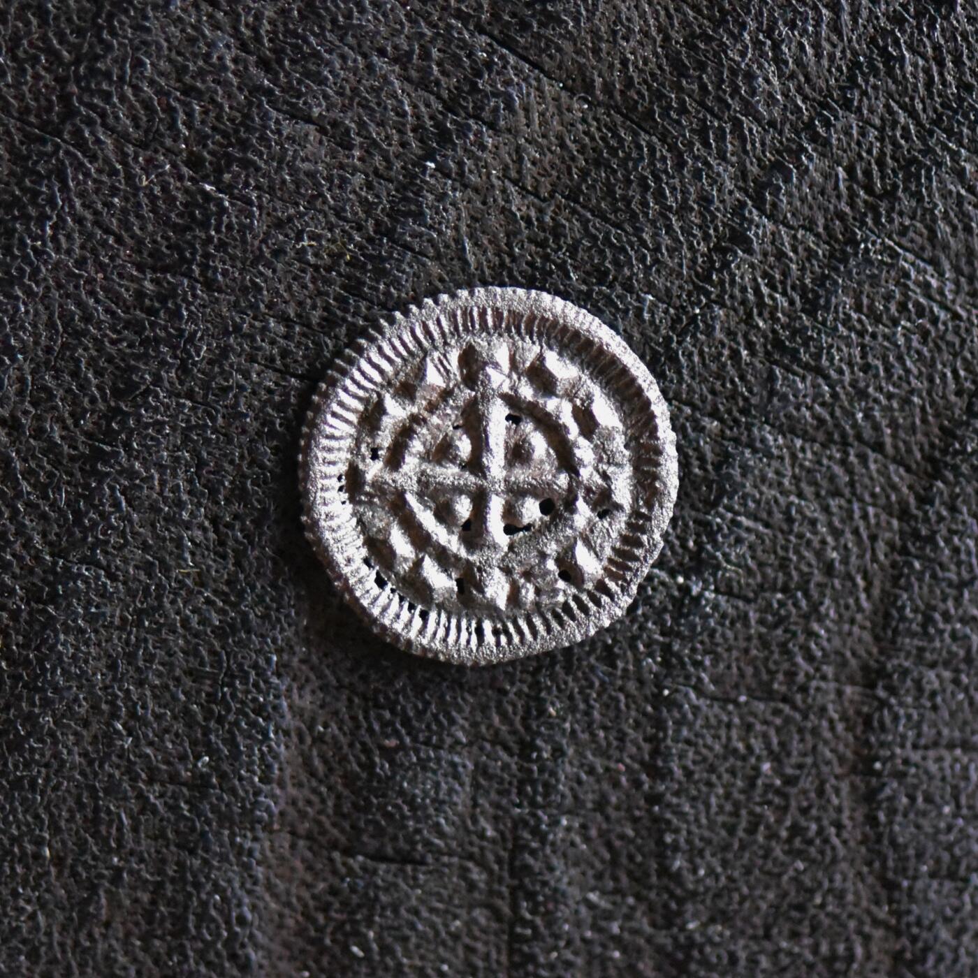 【良泉】第42期【自动场】12月4日晚19.30点开拍！99枚域外古代钱币专场  公元1131-1141年【中世纪】匈牙利，阿尔帕德王朝国王——贝拉二世 第纳尔【微型】银币，0.18克