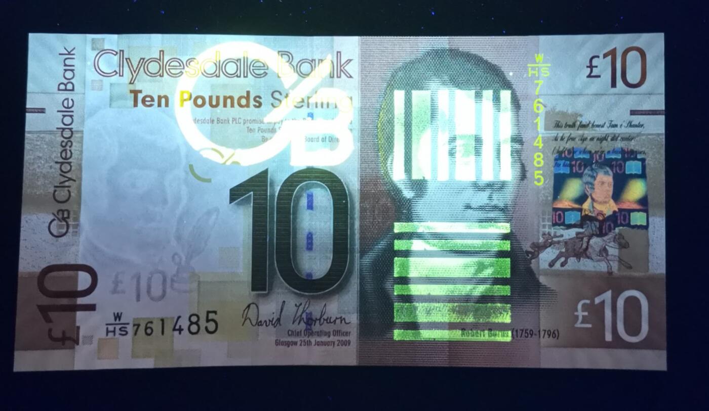 《艾美收藏》第221期-11.23周日黄金场精品荟萃 苏格兰戴尔银行2009年首发WHS冠10镑UNC 少见品种很久未出现