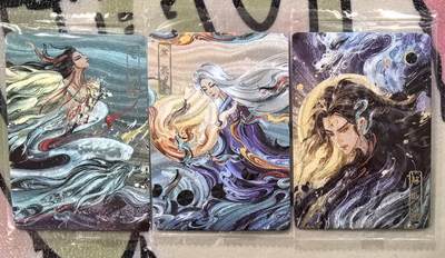 丫丫卡拍第18期（11月23日22点截拍） - 可可瑞听【上古众神】粗闪三张一套 原膜