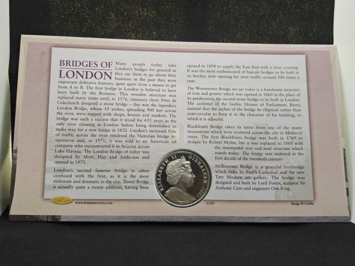 【淘币小摊】限时拍第八百零七拍  克朗币邮币封场  满百包邮可预留两周  周一统一发货   直布罗陀2002年女王登基金禧克朗纪念币邮币封