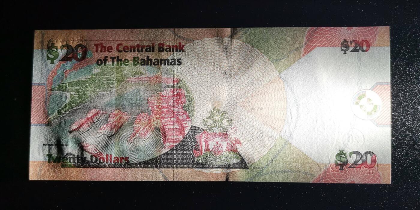 《艾美收藏》第221期-11.23周日黄金场精品荟萃 巴哈马2006年20元UNC 少见品种 Pick#74