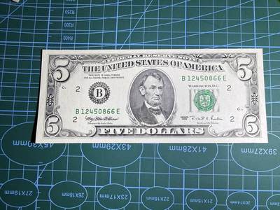 【炜奕收藏】，第五十一期 - 1995年美国5美元，UNC品相