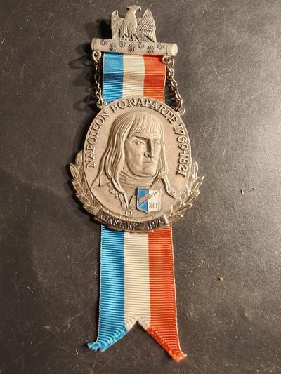 老王徽章第165期 - 法国拿破仑纪念章   大尺寸 60×50mm